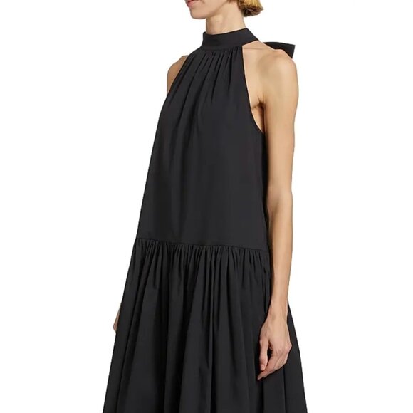 STAUD Marlowe Halter Midi-Dress - Picture 4 of 6